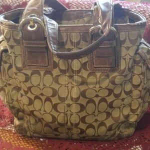 Coach Classic Double Pocket Tote & Extras